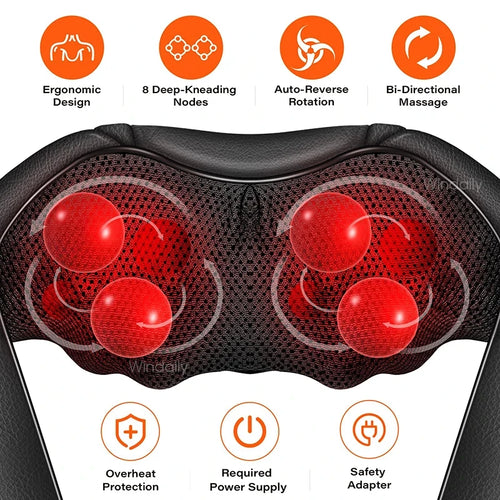Cordless 4D Neck and Shoulder Massager