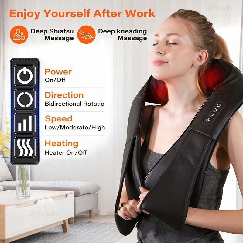Cordless 4D Neck and Shoulder Massager