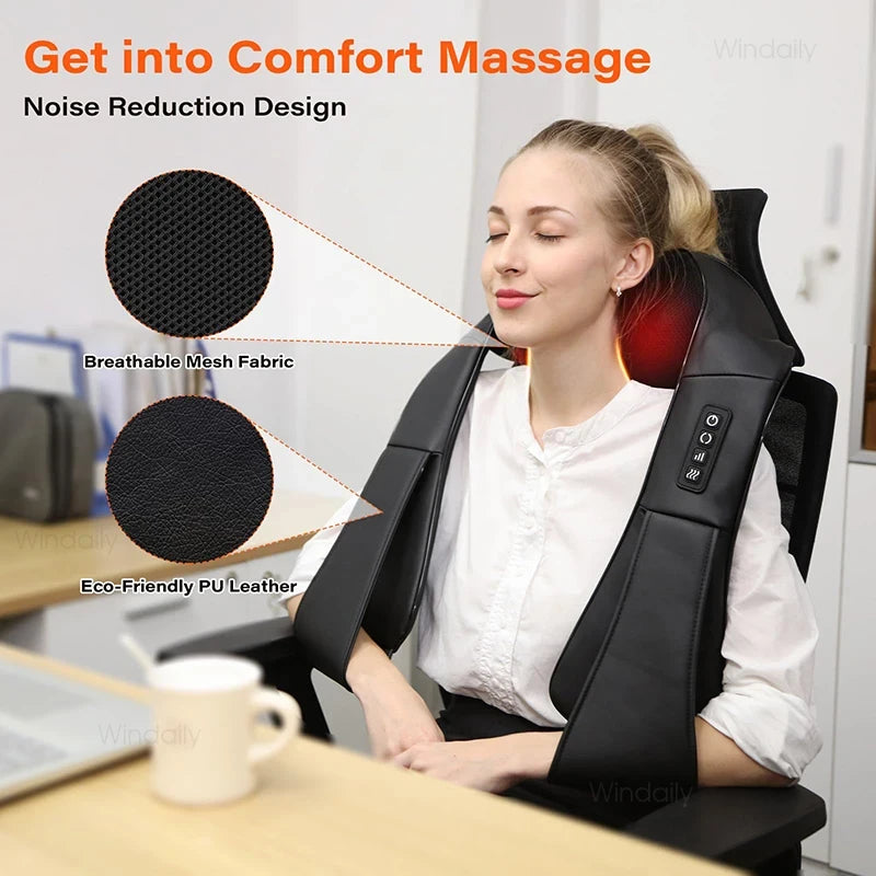 Cordless 4D Neck and Shoulder Massager
